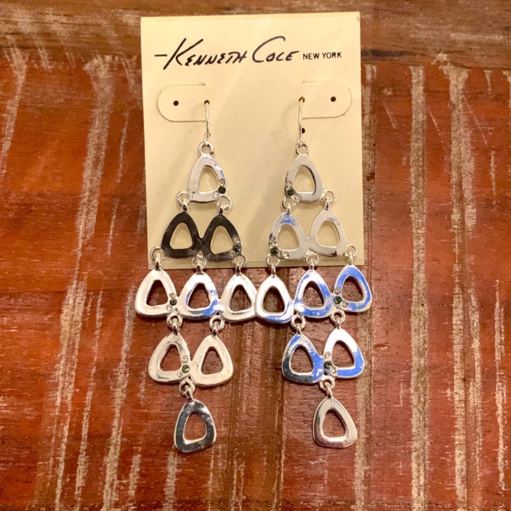 Kenneth Cole Earrings with CZ Detail